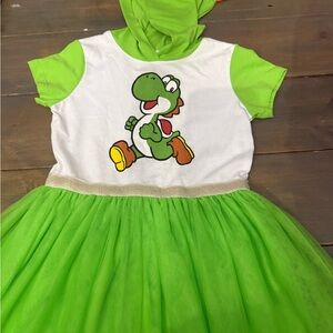 Yoshi Super Nintendo girls Kids dress
